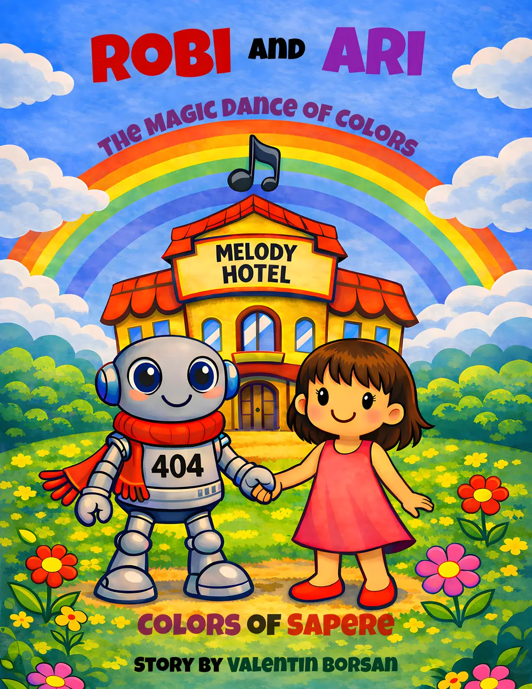 Copertina di Robi and Ari - The Magical Dance of Colors